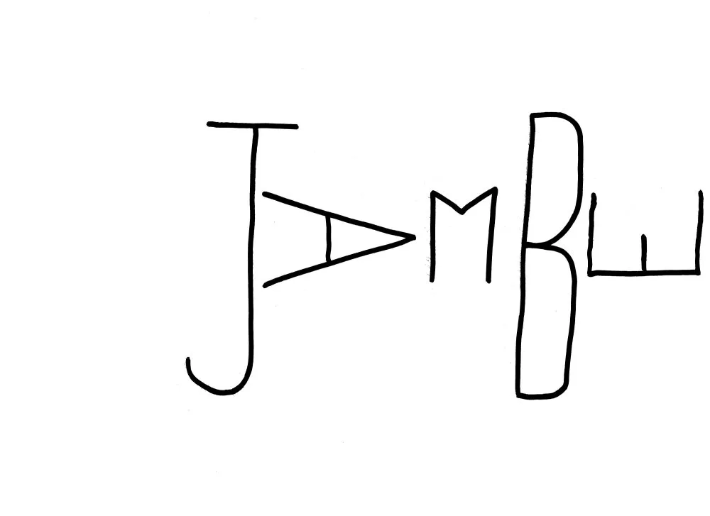 Calligraphy #4 - 50 © Benoît Labourdette 2018.