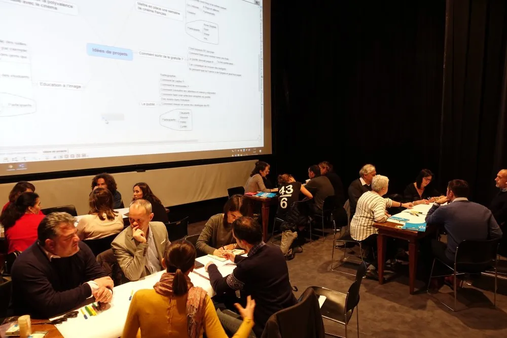 Institut Français: Innovating in cultural policies for cinema and the relationship with the public, in the light of digital practices - 6 © Benoît Labourdette 2018.