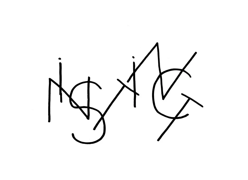 Calligraphy #5 - 18 © Benoît Labourdette 2018.
