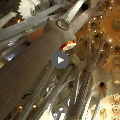 La Sagrada Família, a simple interior visit