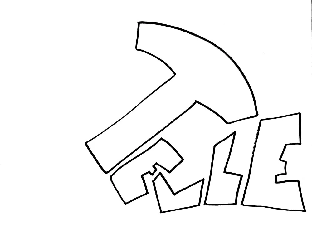 Calligraphies #1 - 68 © Benoît Labourdette 2018.
