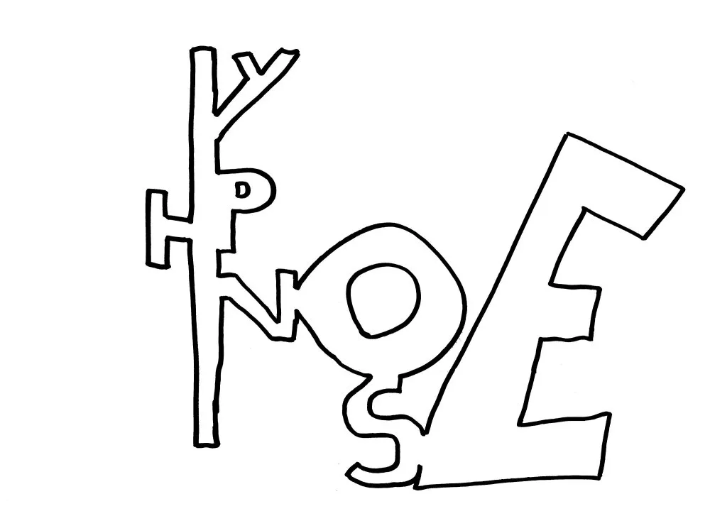 Calligraphies #1 - 32 © Benoît Labourdette 2018.