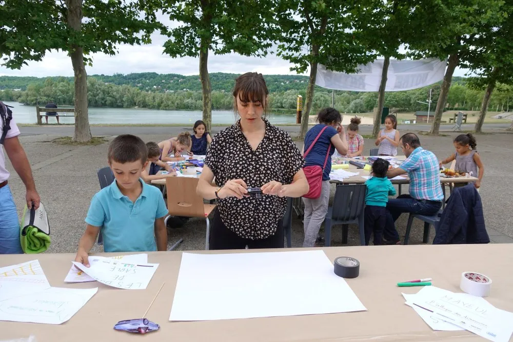 Ile-de-France leisure centers: cartoon workshops - 15 © Benoît Labourdette 2017.
