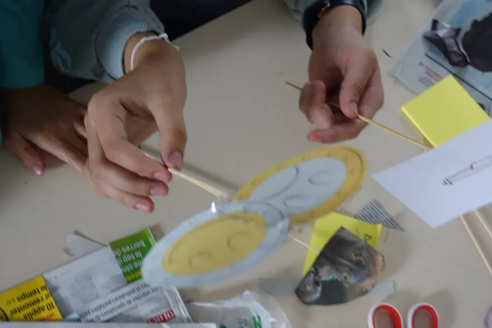 City of Lilas: animated filmmaking workshops for teenagers - 6 © Benoît Labourdette 2018.