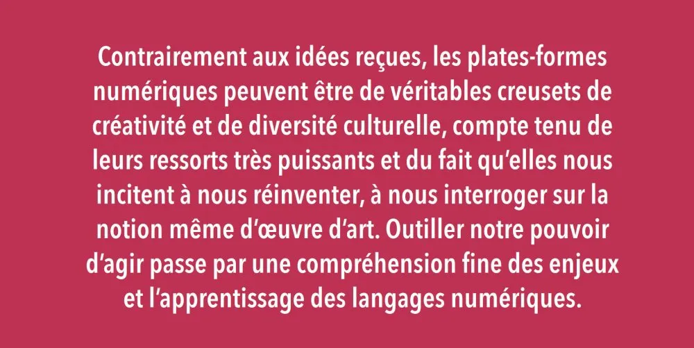Nectart magazine: “Are digital platforms transforming our relationship to art?” - 1 © Benoît Labourdette 2022.