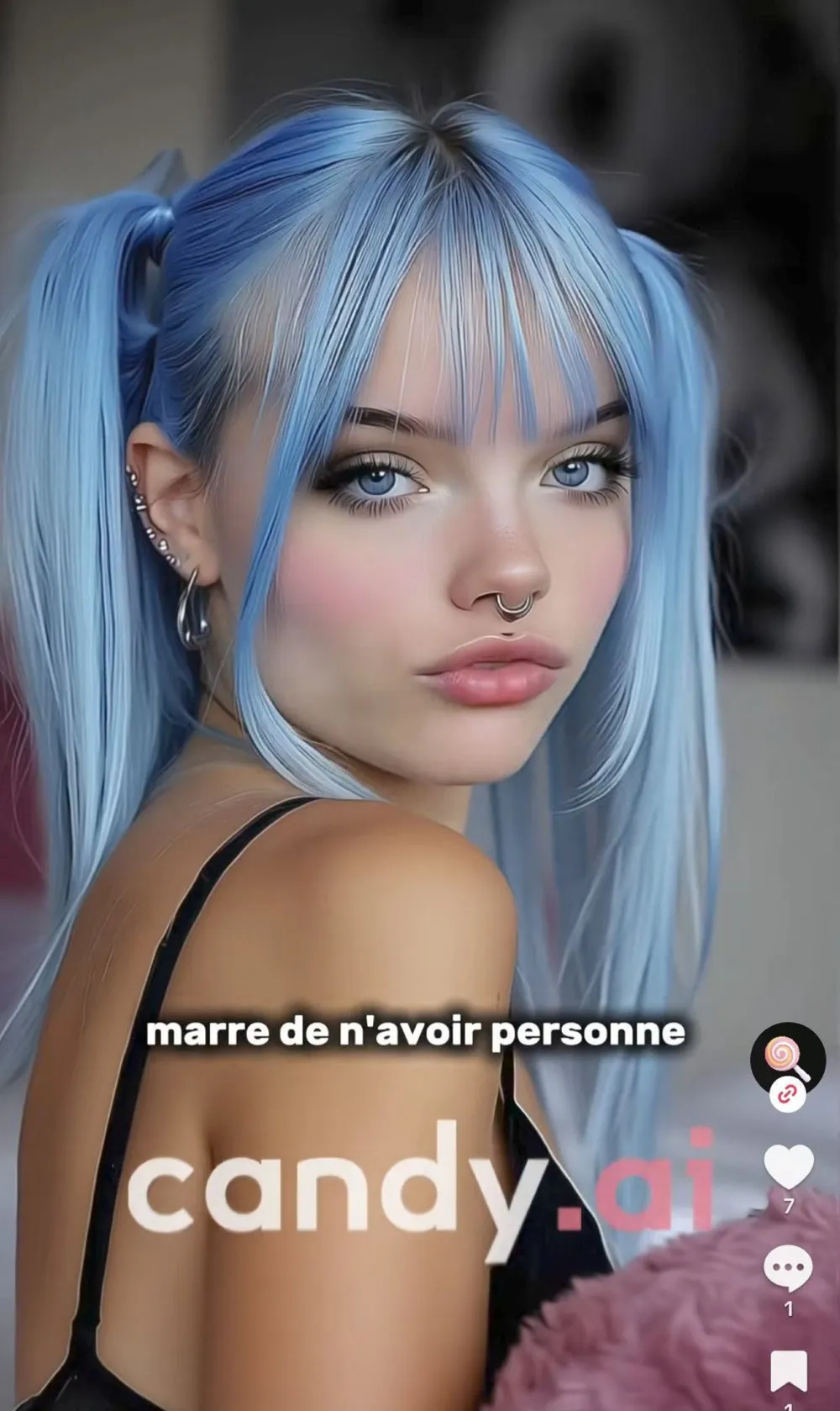 « Crée ta copine I.A. » - 20 © Benoît Labourdette 2025.