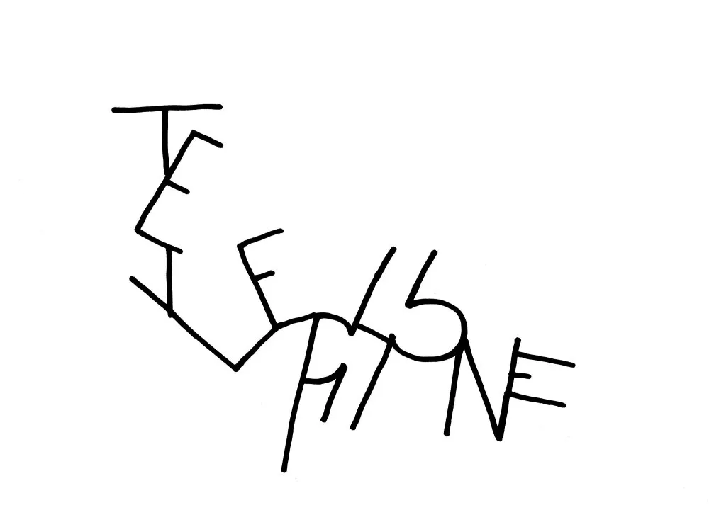 Calligraphy #10 - 1 © Benoît Labourdette 2018.