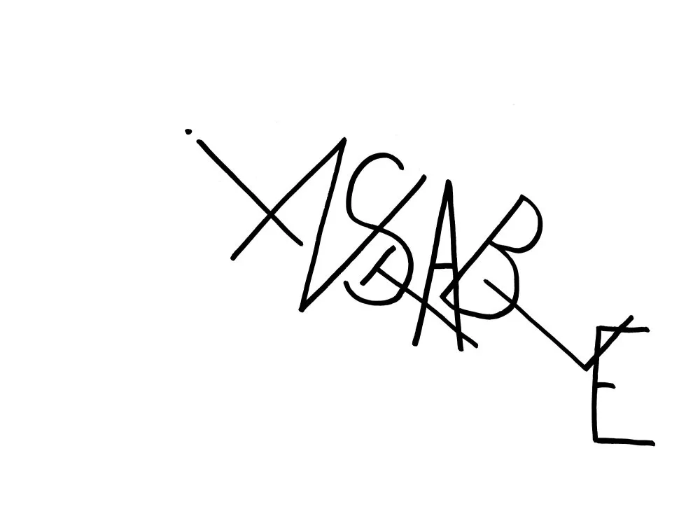 Calligraphy #5 - 26 © Benoît Labourdette 2018.