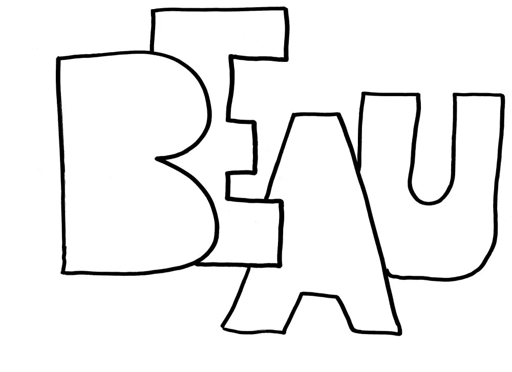 Calligraphies #1 - 51 © Benoît Labourdette 2018.