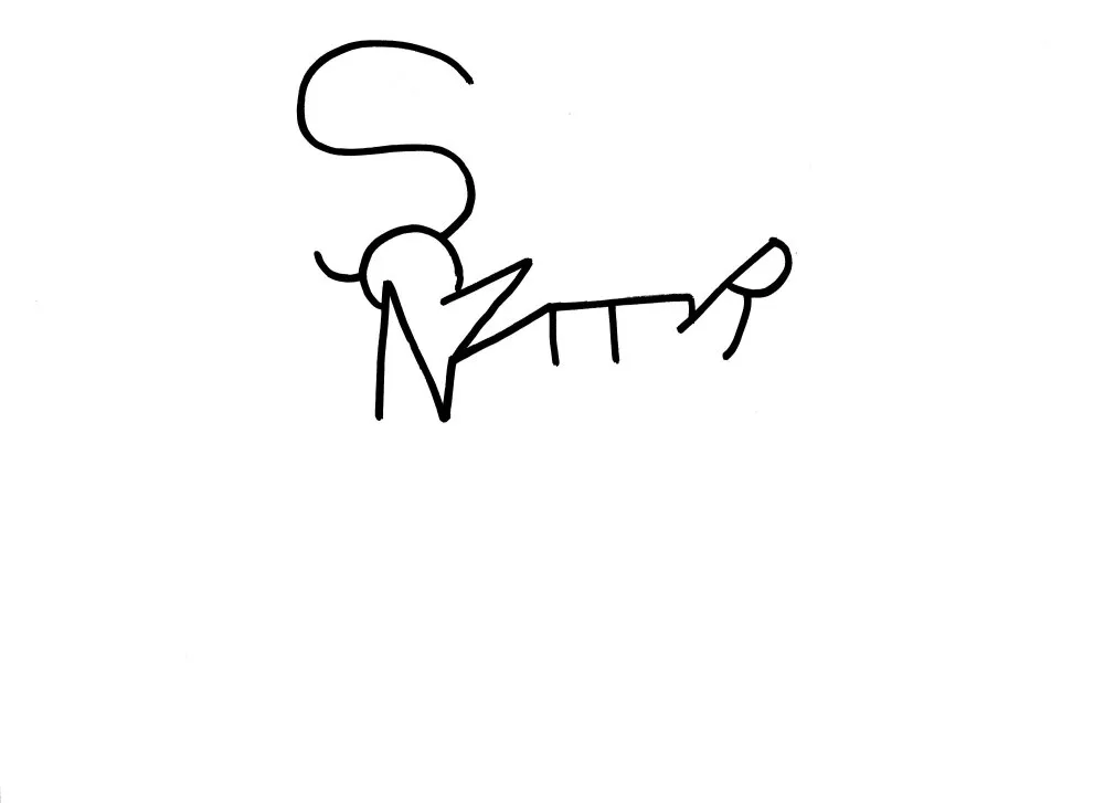 Calligraphy #10 - 22 © Benoît Labourdette 2018.