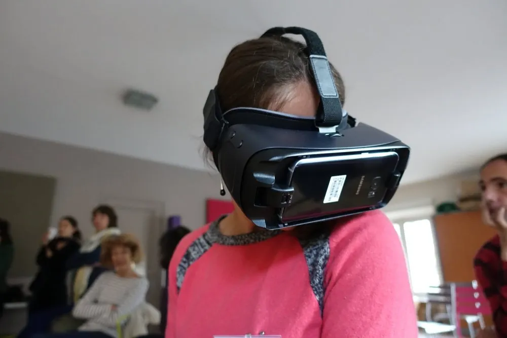 Festival Numok : atelier « Créons à 360° » (bibliothèques de la Ville de Paris) - 5 © Benoît Labourdette 2018.