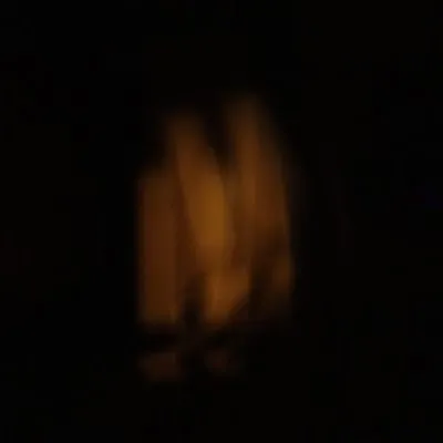 Fenêtre troublée par la nuit
