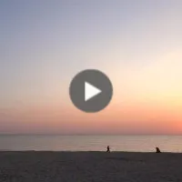 Evening beach