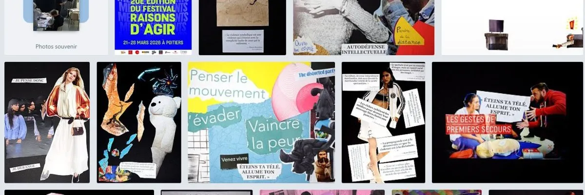 Festival Raisons d'Agir : quand le collage libère la parole