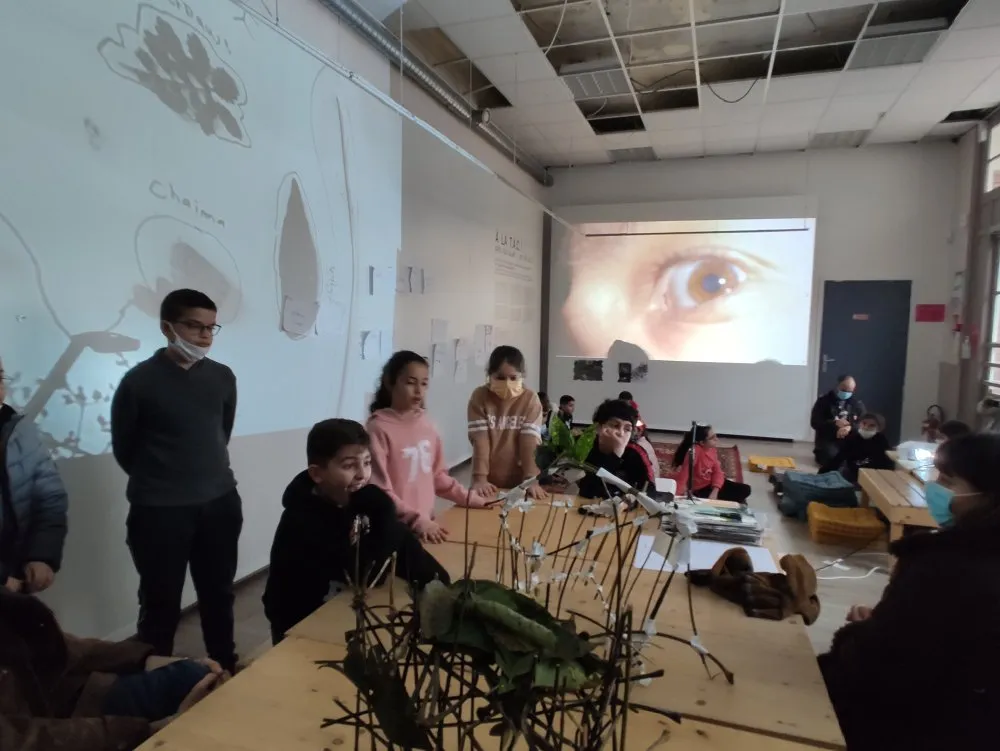 “Cultural Class” : creation of a photographic exhibition with a CM2 class - 22 © Benoît Labourdette 2022.