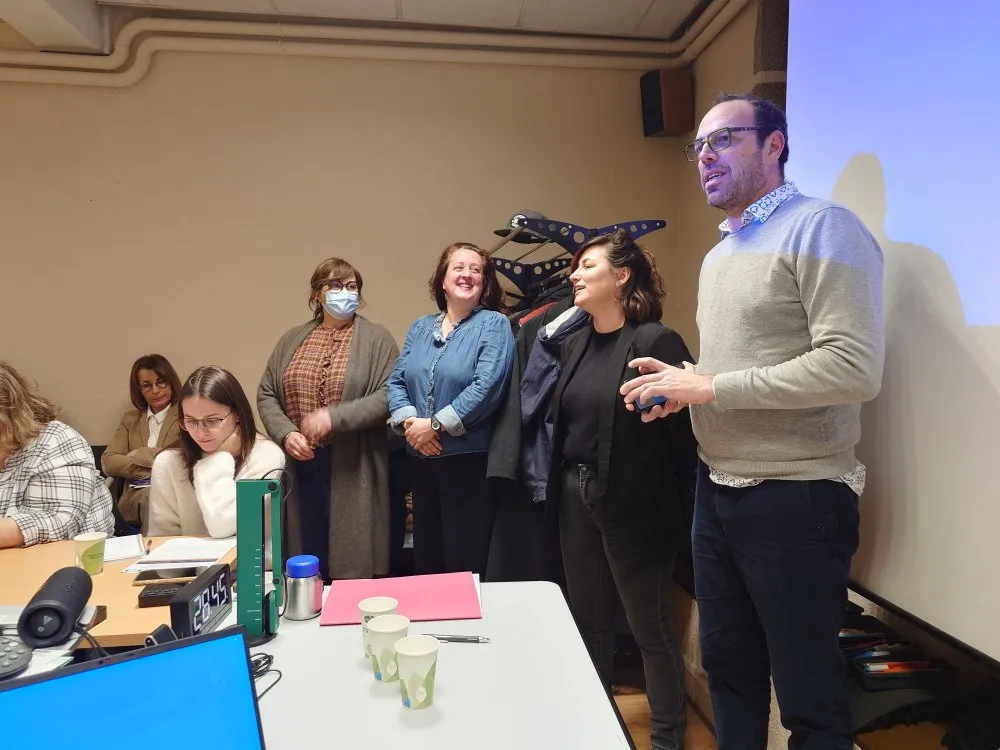 When thirty-five professionals discover their psychosocial skills through creative experience - 6 © Benoît Labourdette 2026.