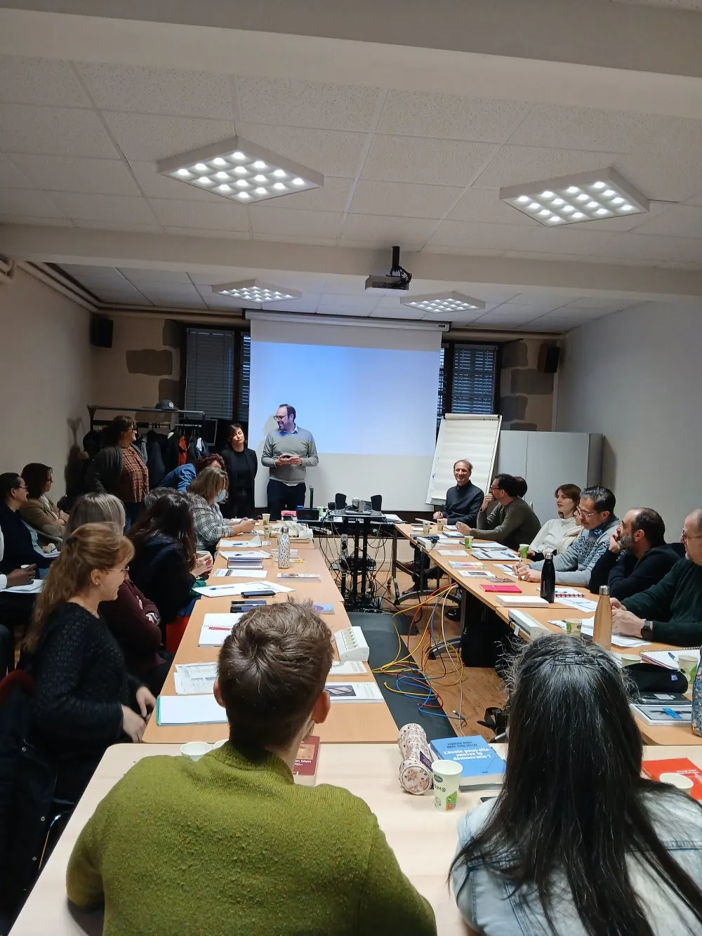 When thirty-five professionals discover their psychosocial skills through creative experience - 3 © Benoît Labourdette 2026.