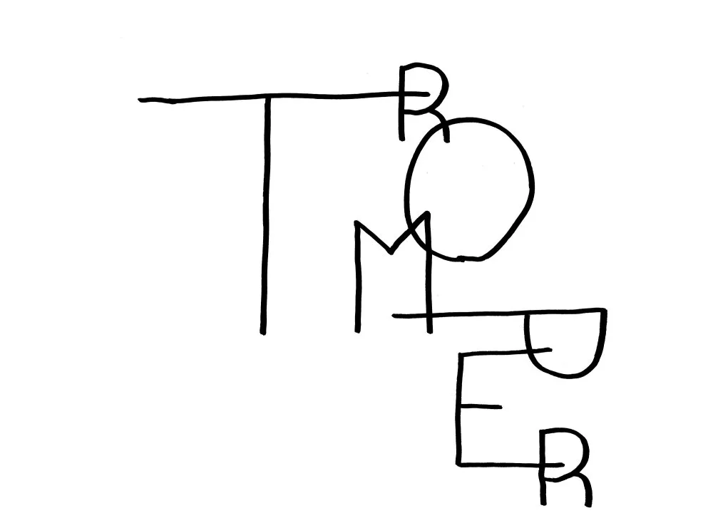 Calligraphy #5 - 30 © Benoît Labourdette 2018.