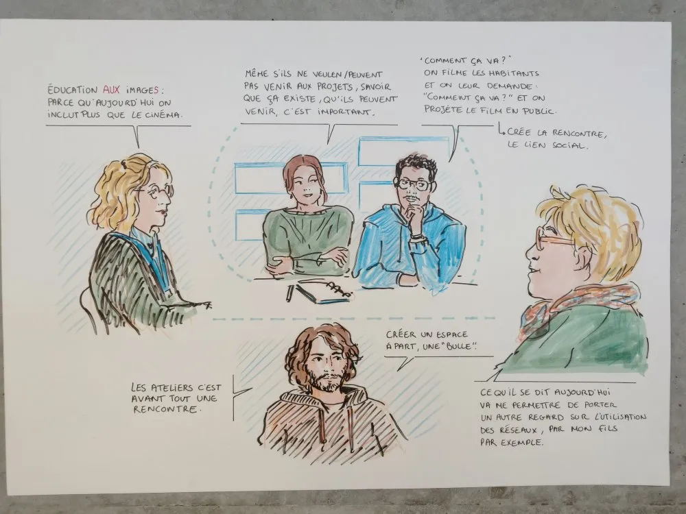 Éducation aux images et citoyenneté : quand les professionnels de la jeunesse repensent leurs pratiques - 18 © Benoît Labourdette 2025.