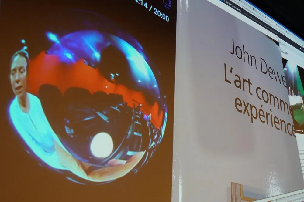 Colloquium ENS Louis Lumière: forms, experiences and devices: audiovisual production in the face of “immersive” technologies - 4 © Benoît Labourdette 2019.
