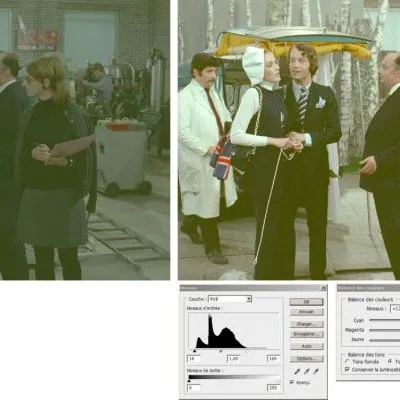 Organization of digital items for the digitized films of Jacques Tati