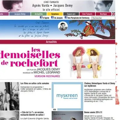 Site web www.cine-tamaris.fr