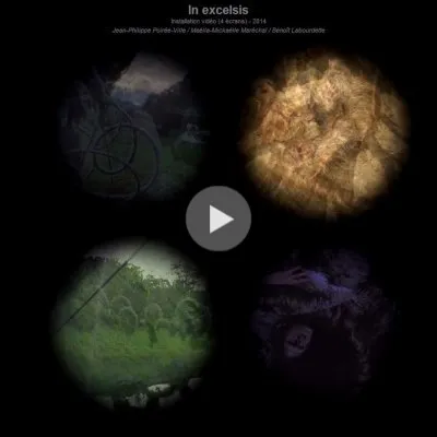 In Excelsis - installation vidéo
