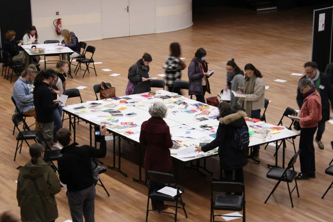 Design of a professional day on “Artistic and digital practices for young people”. © Benoît Labourdette.