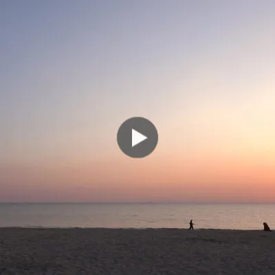 Evening beach
