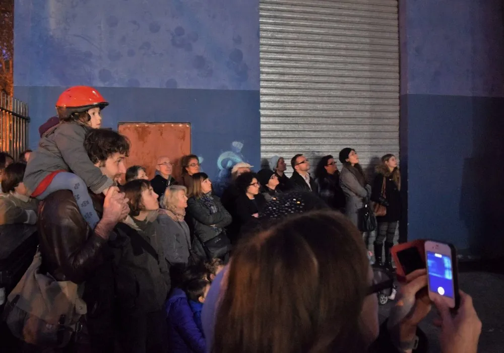 Aubervilliers and La Courneuve : Films are on the walls ! - 7 © Benoît Labourdette 2015.