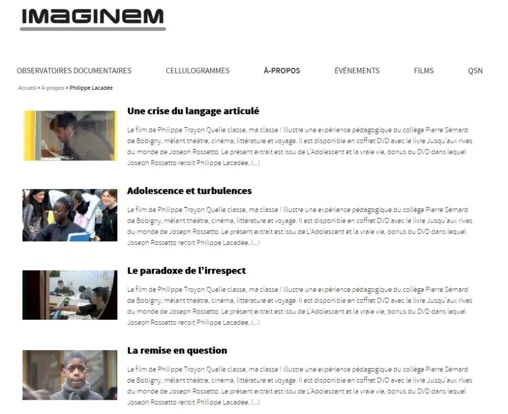 Site web www.imaginem.fr - 3 © Benoît Labourdette 2013.