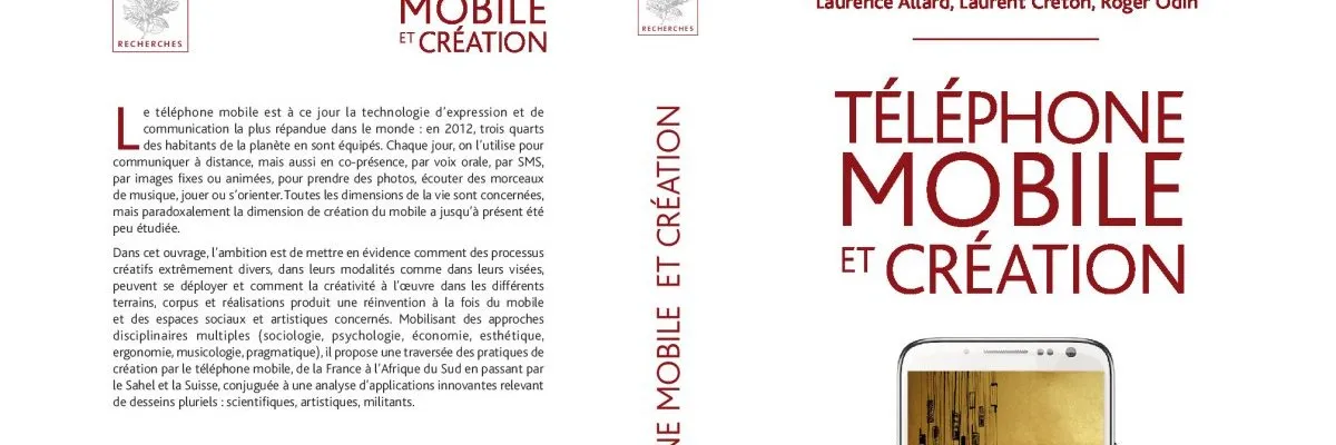 Livre : « Téléphone mobile et création »