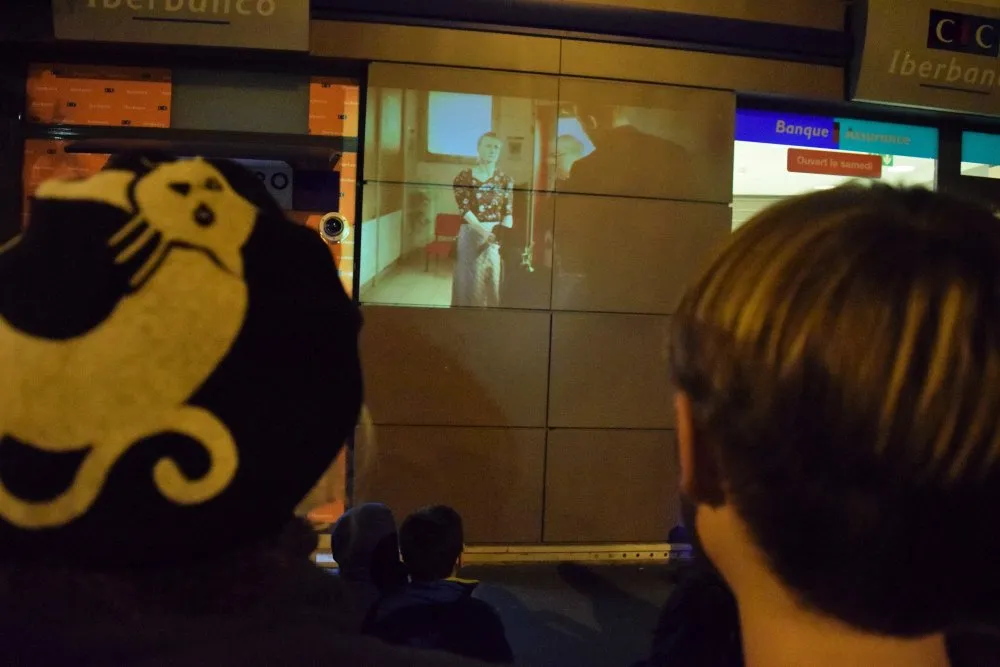 Aubervilliers and La Courneuve : Films are on the walls ! - 10 © Benoît Labourdette 2015.