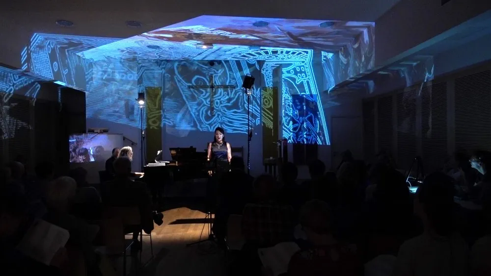 Récital voix-piano-vidéo « Chants et danses de la mort » - 11 © Benoît Labourdette 2018.