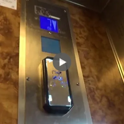 Bicycle in the elevator