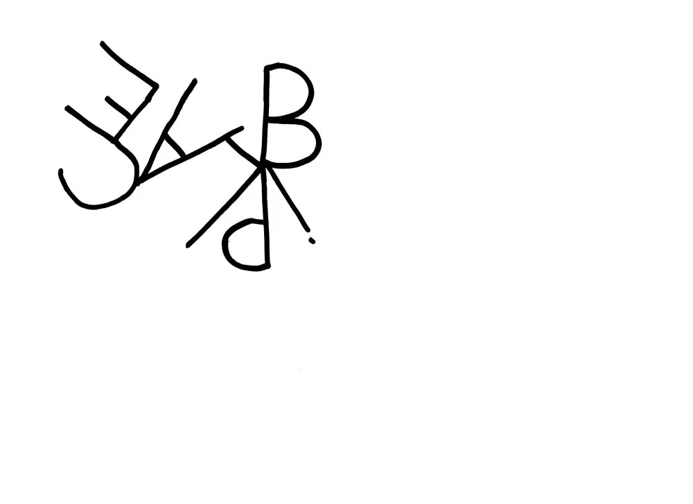 Calligraphy #3 - 2 © Benoît Labourdette 2018.