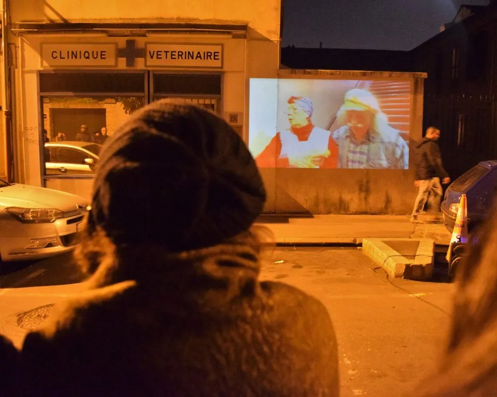 Aubervilliers and La Courneuve : Films are on the walls ! - 13 © Benoît Labourdette 2015.