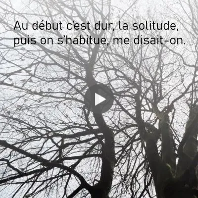 Des arbres, une femme