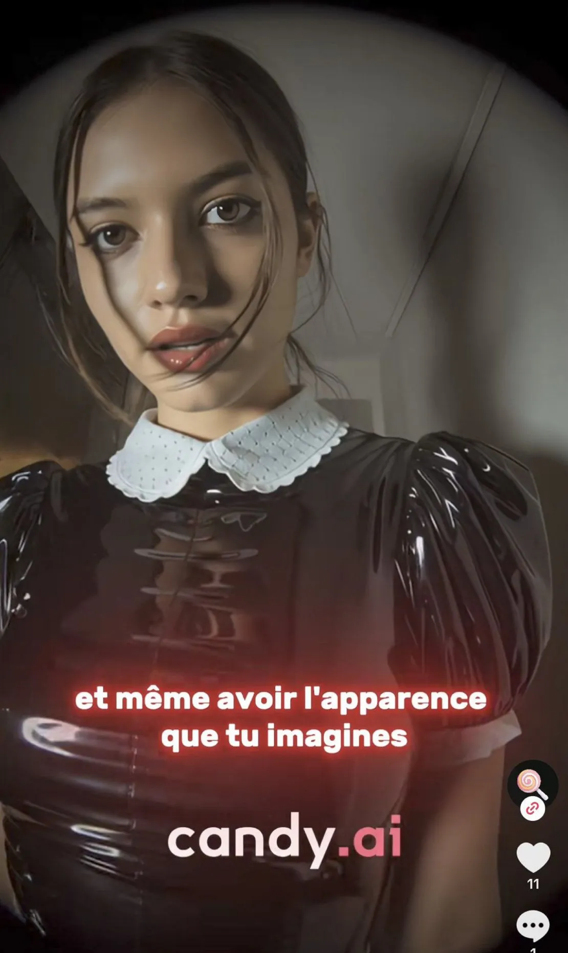 « Crée ta copine I.A. ». © Benoît Labourdette.