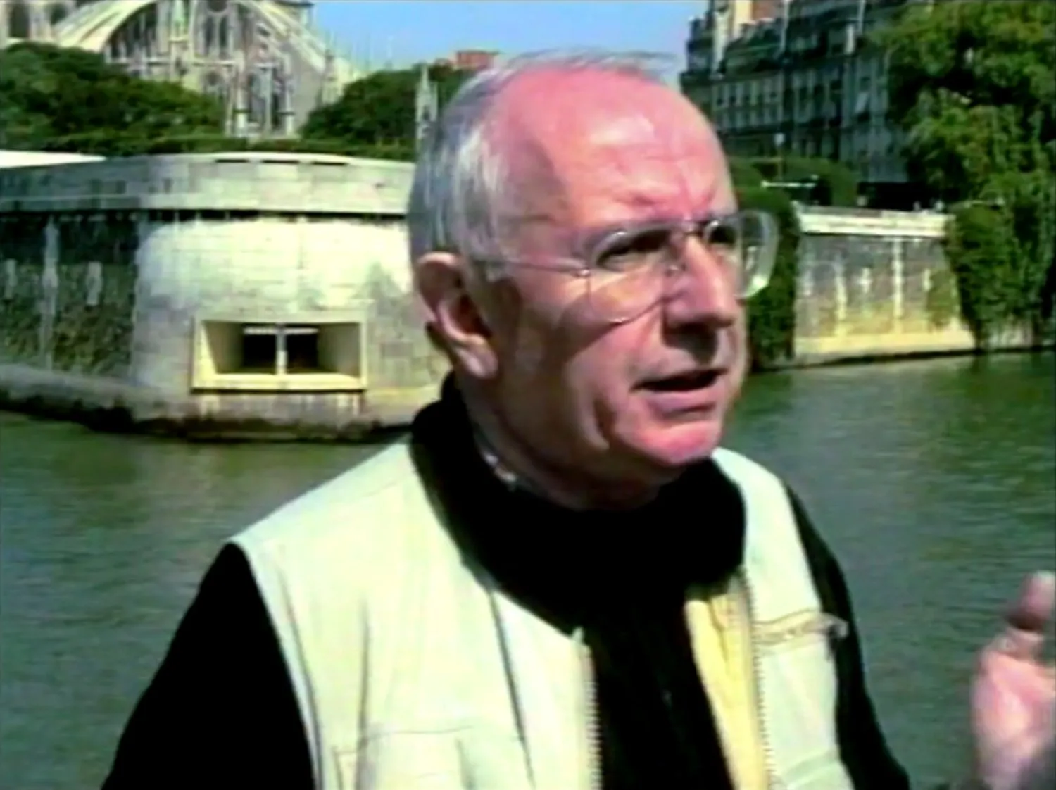 Paul Virilio © Benoît Labourdette.