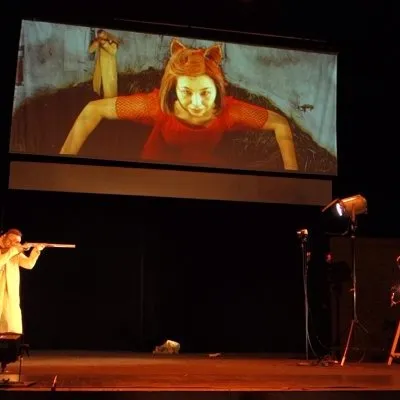 Opera “The little cunning vixen” : video installation