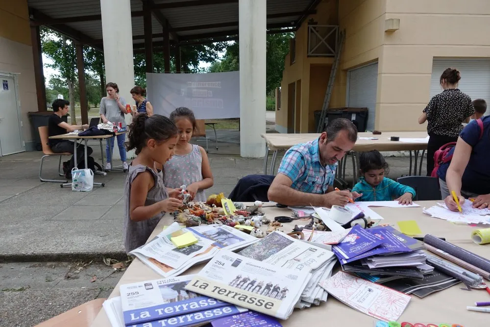 Ile-de-France leisure centers: cartoon workshops - 13 © Benoît Labourdette 2017.