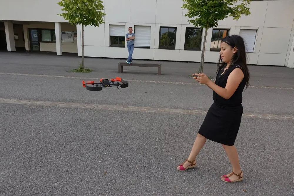 Town of Mitry-Mory : drone workshop at Paul Langevin College - 22 © Benoît Labourdette 2017.