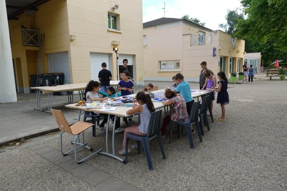 Ile-de-France leisure centers: cartoon workshops - 10 © Benoît Labourdette 2017.