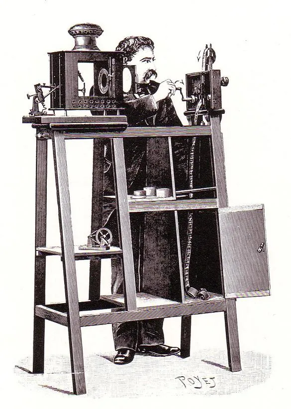 Caméra Lumière en fonction de projecteur