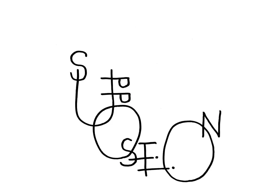Calligraphy #5 - 28 © Benoît Labourdette 2018.